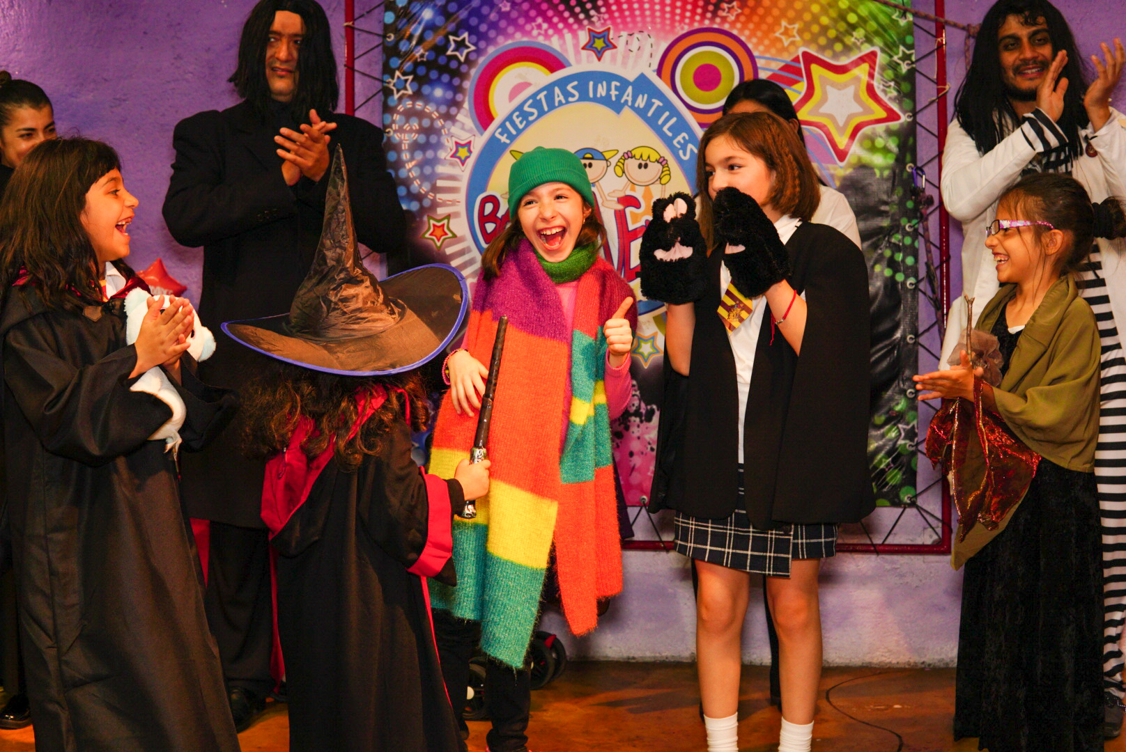 Fiesta infantil al aire libre